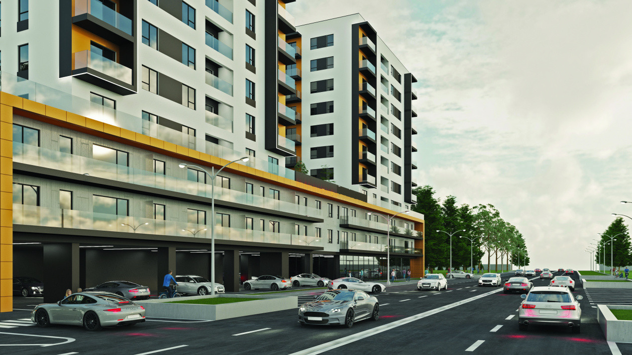 Studio spațios | 53,5 mp | Proiect nou | Metrou Aparatorii Patriei