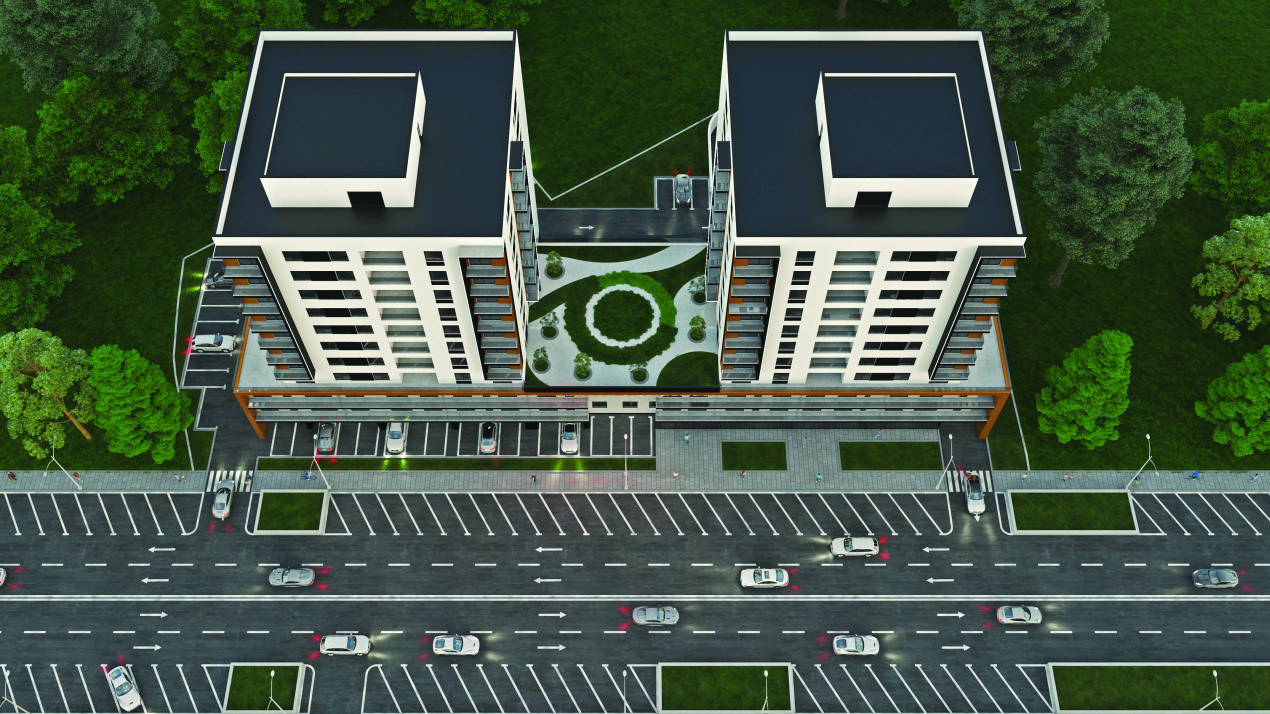 Studio spațios | 53,5 mp | Proiect nou | Metrou Aparatorii Patriei