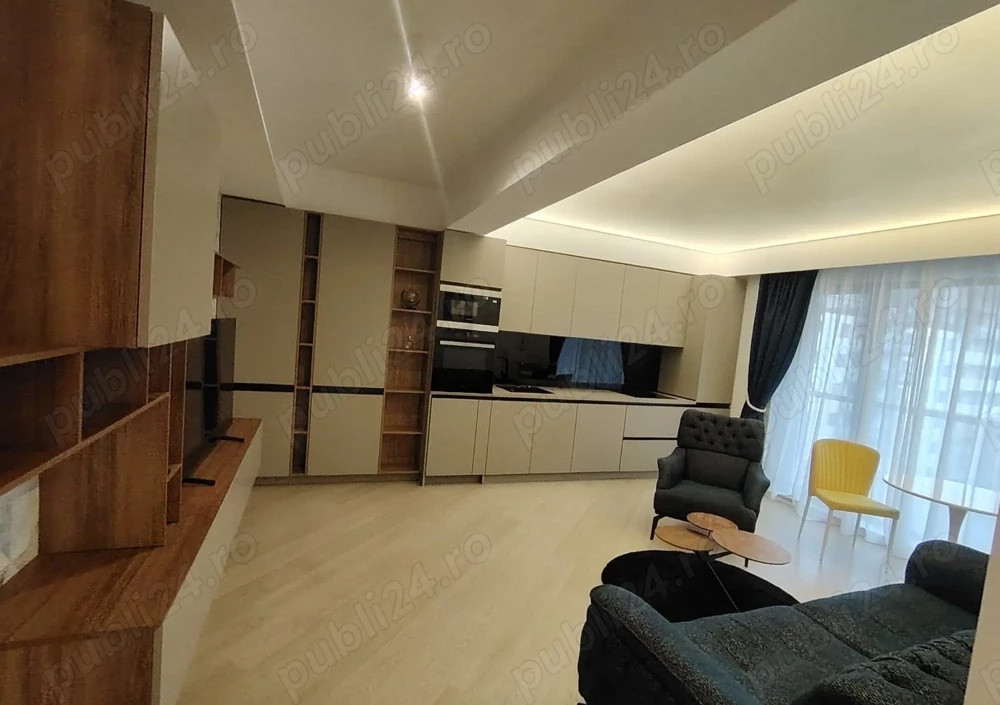 De închiriat | Apartament 2 camere | Cortina North | 56 mp | Parcare inclusă