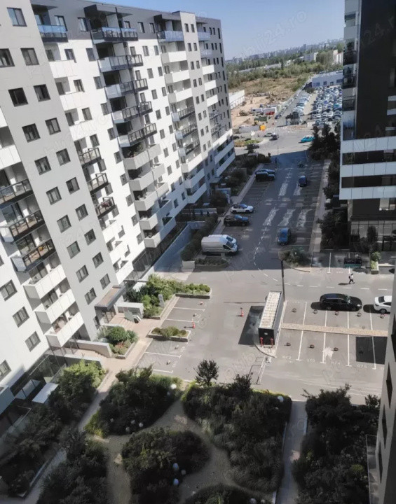 De închiriat | Apartament 2 camere | Cortina North | 56 mp | Parcare inclusă