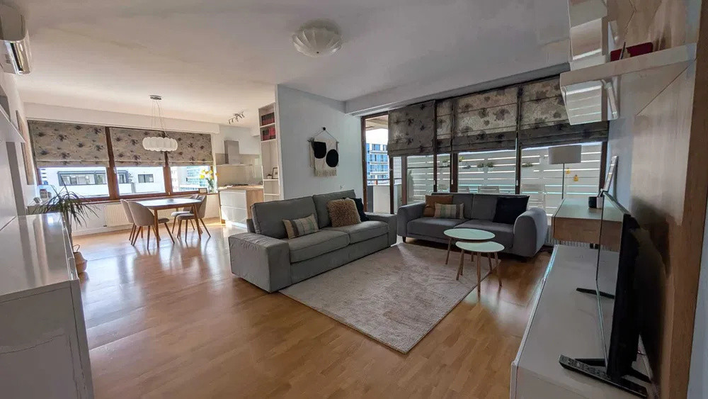 Apartament de inchiriat 3 camere l Aviatiei l 110 mp