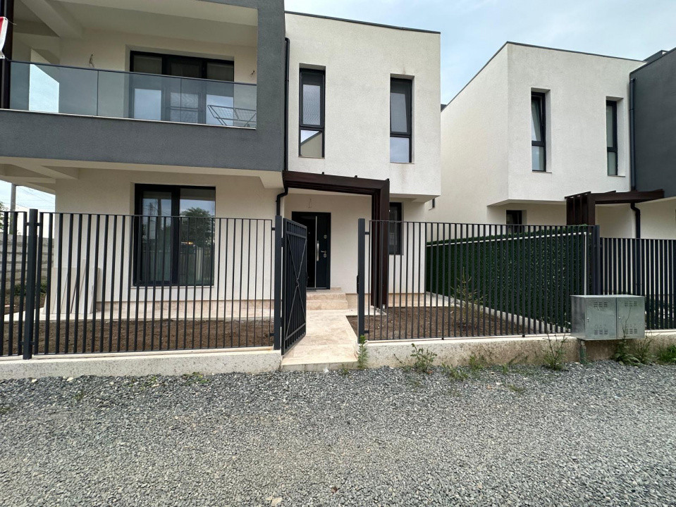 Vila modernă 3 dormitoare, dressing, balcon generos și terasă  Otopeni Central