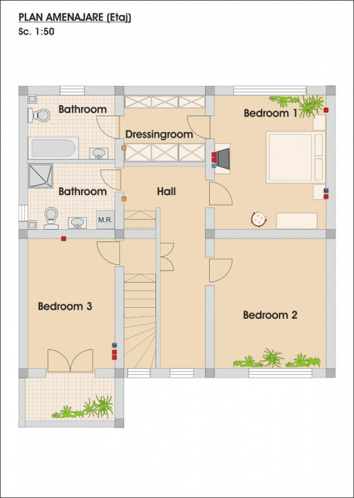 Vilă individuală Pipera 220 mp Curte 400 mp Jacuzzi 