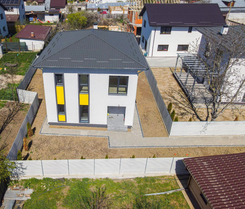 Casa individuala 5 camere, 185mp, zona Tunari/Pipera