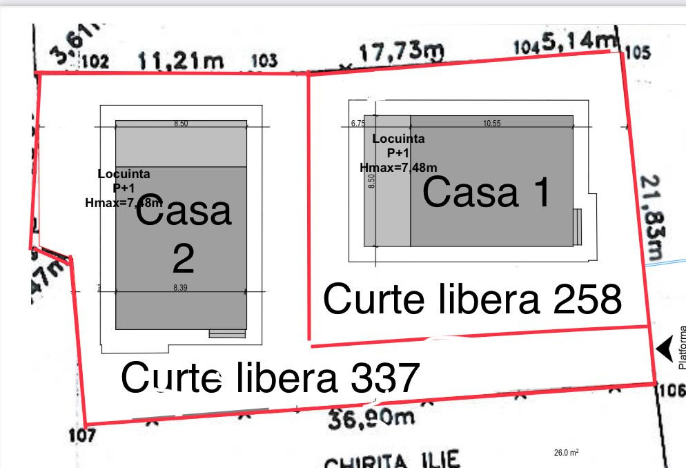 Casa individuala 5 camere, 185mp, zona Tunari/Pipera