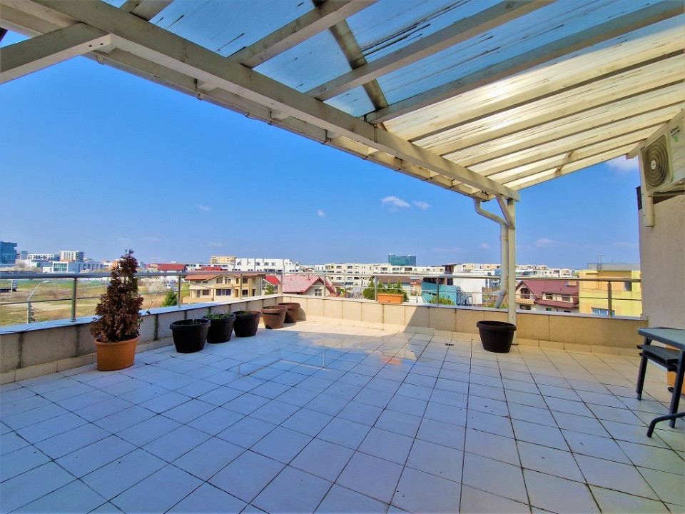 Apartament de închiriat în Pipera, tip penthouse, 120mp, premium